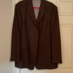 Genuine Burberry brown wool sport coat